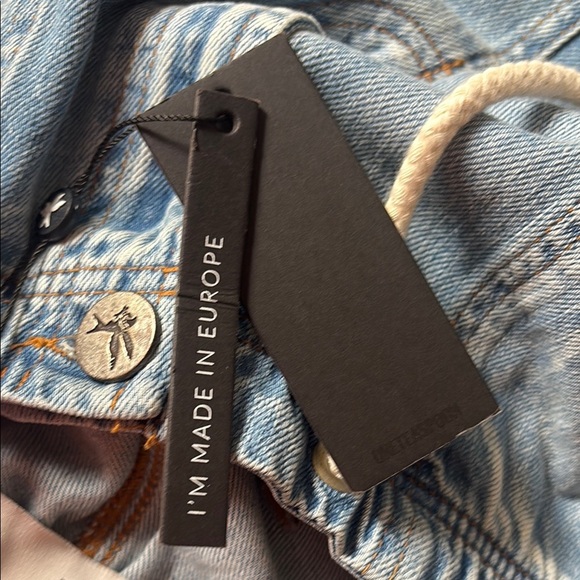 One Teaspoon Blue Relaxed Fit Jeans Soft Denim - Picture 5 of 5